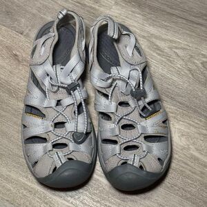 Keen Sandals Hiking Waterproof Womens 6.5 Gray Washable MSRP $120‎